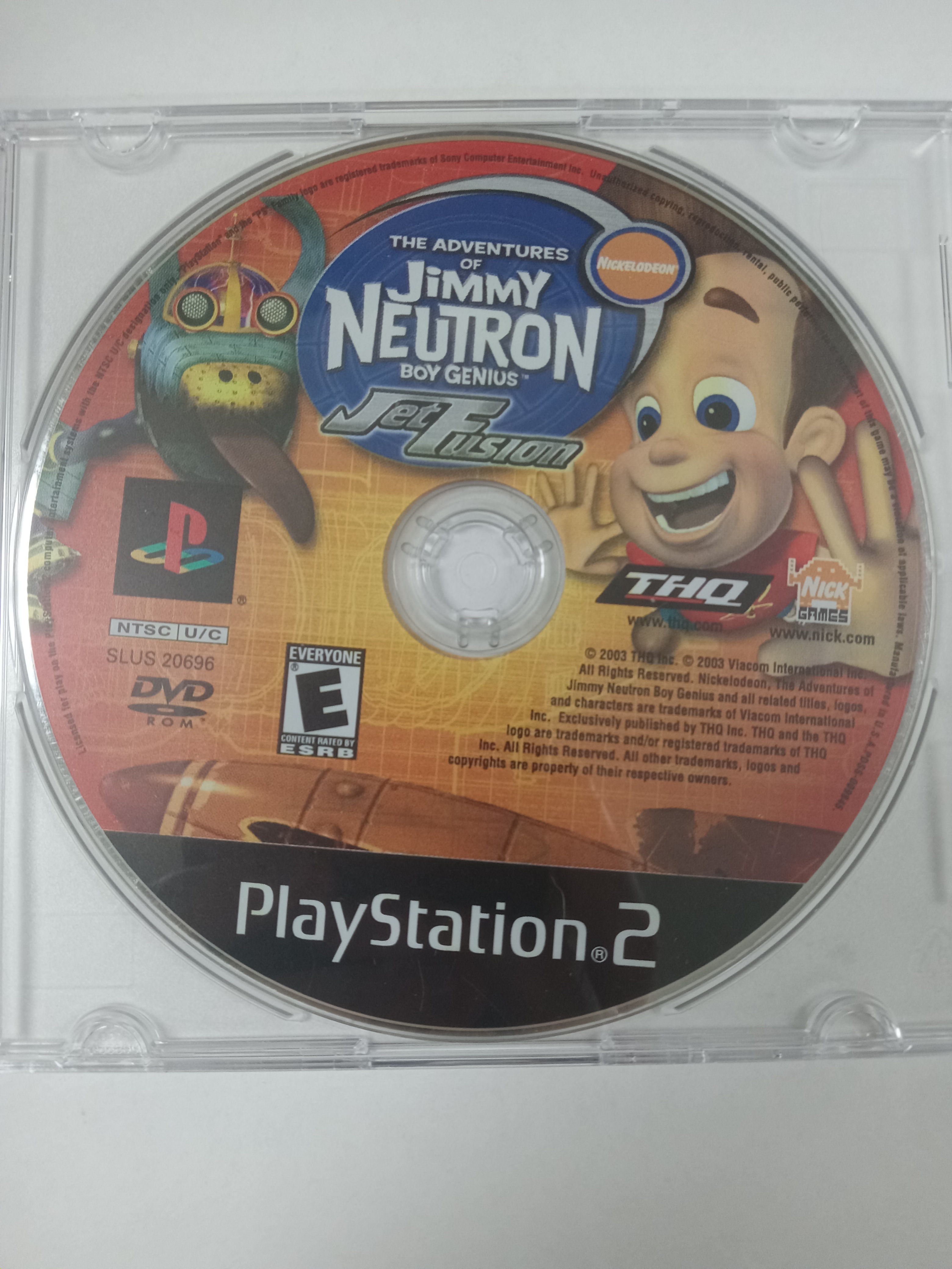 The Adventures of Jimmy Neutron Boy Genius Jet Fusion (Loose)