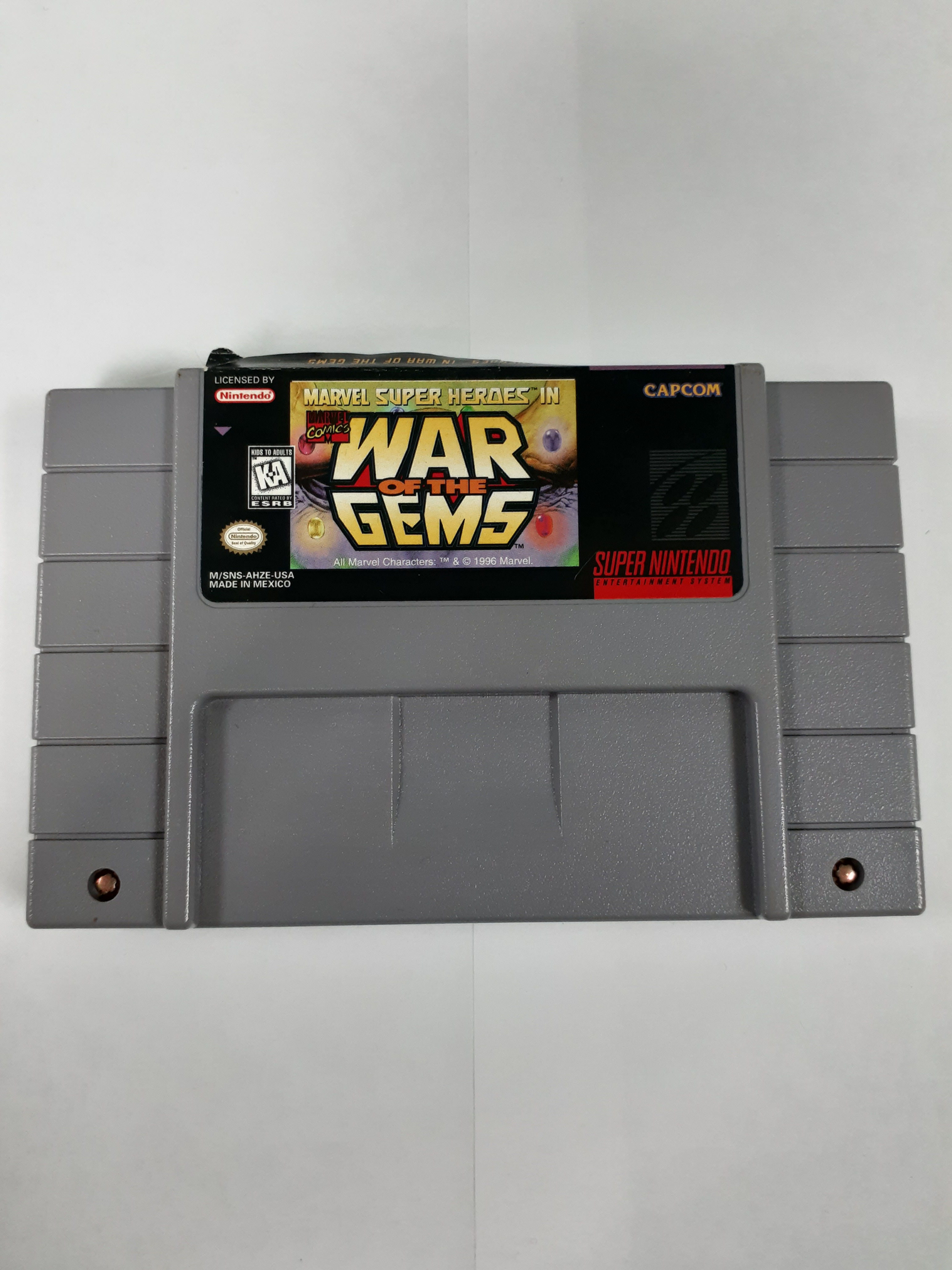 Marvel Super Hereos in War of the Gems