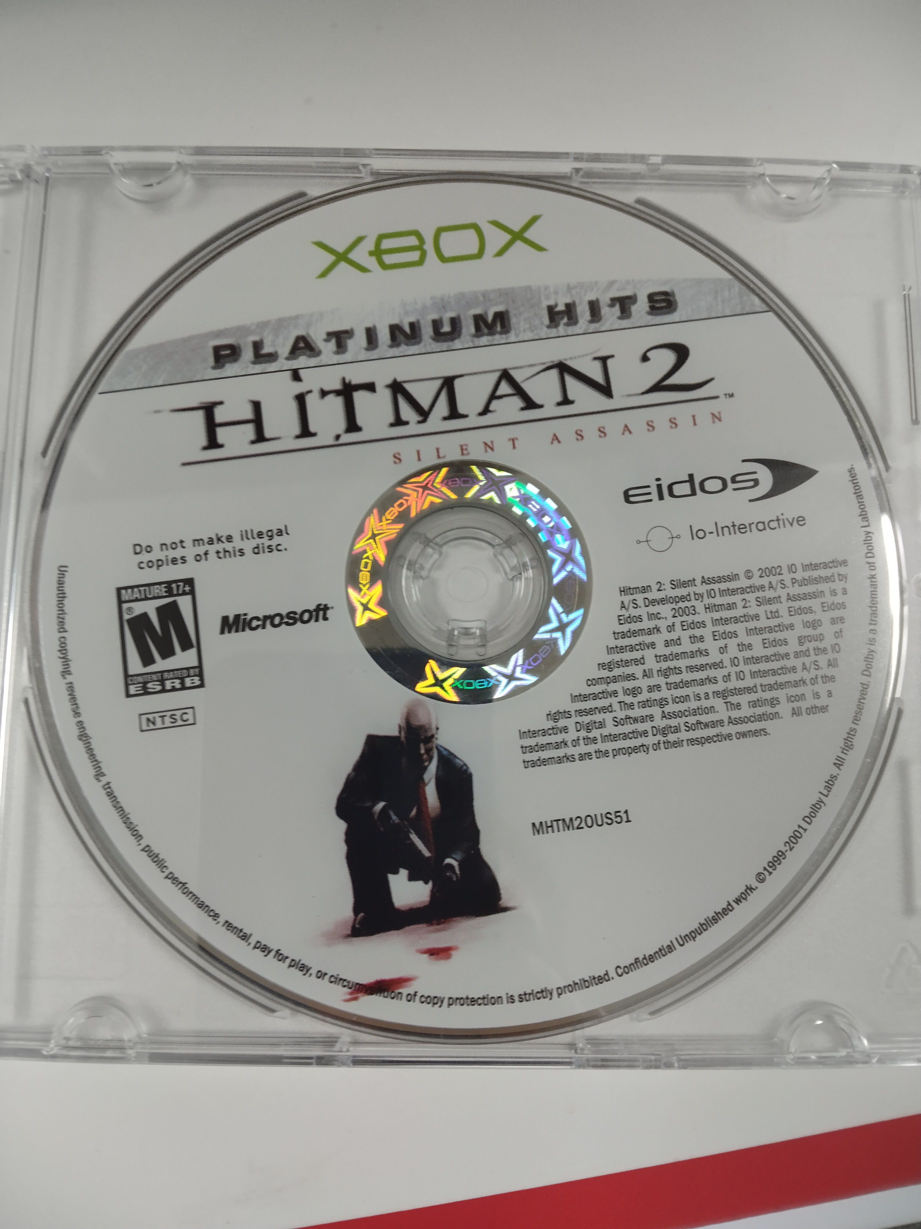 Hitman 2 Silent Assassin (LOOSE)