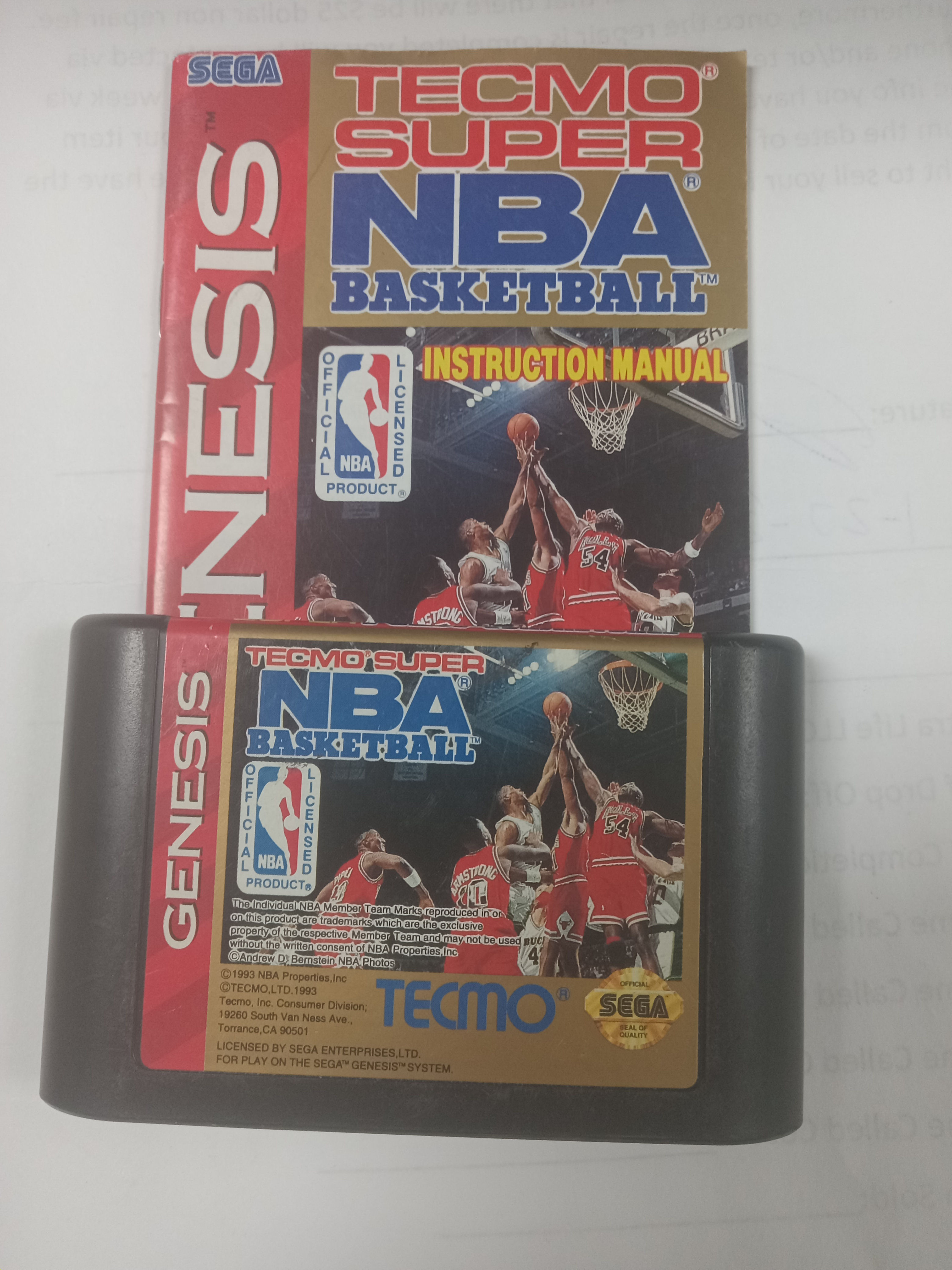 Tecmo Super NBA Basketball