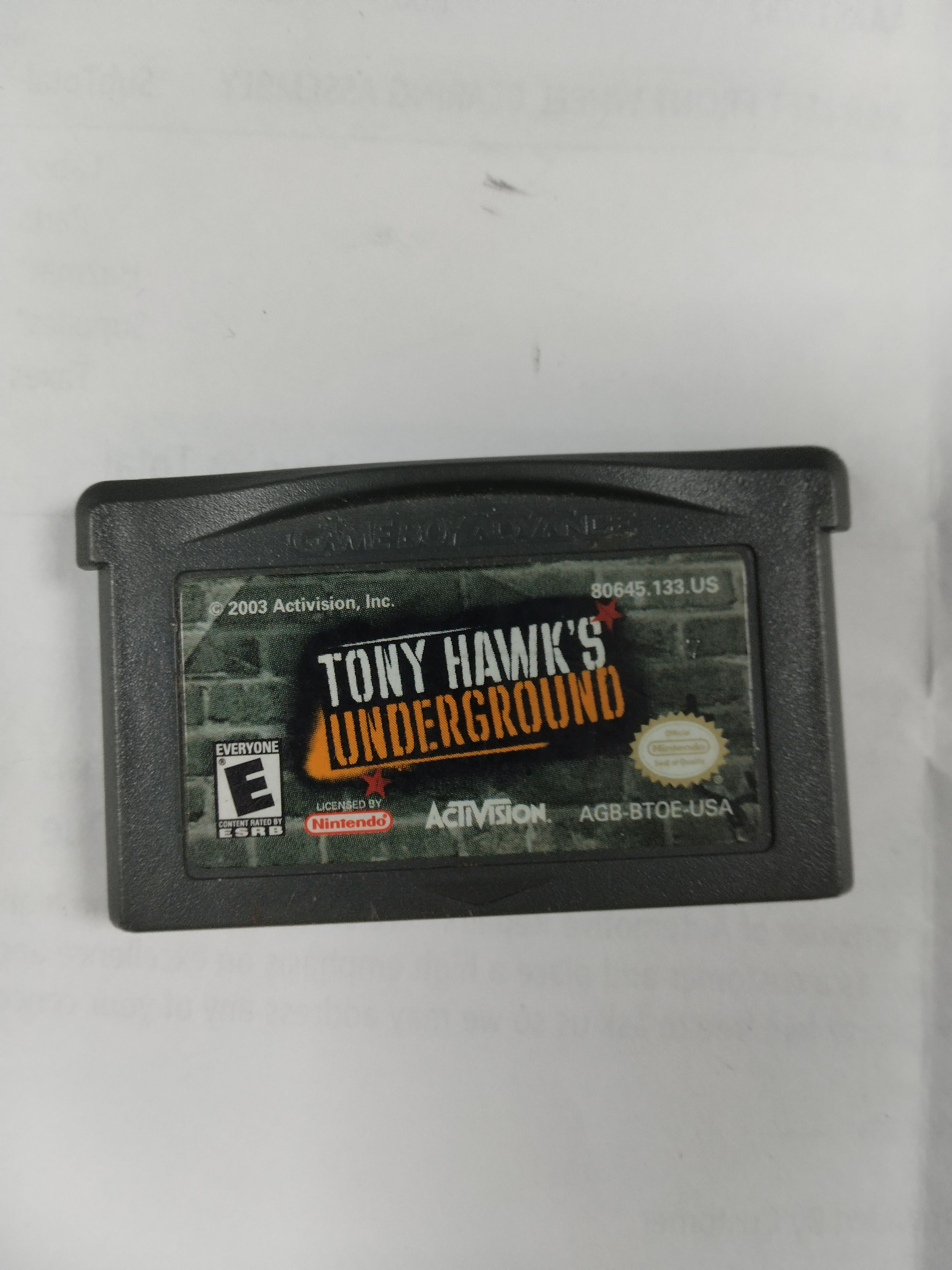 Tony Hawk's Underground (LOOSE)