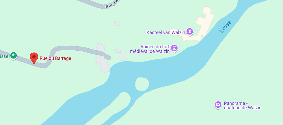 Paking near Castle of Walzin