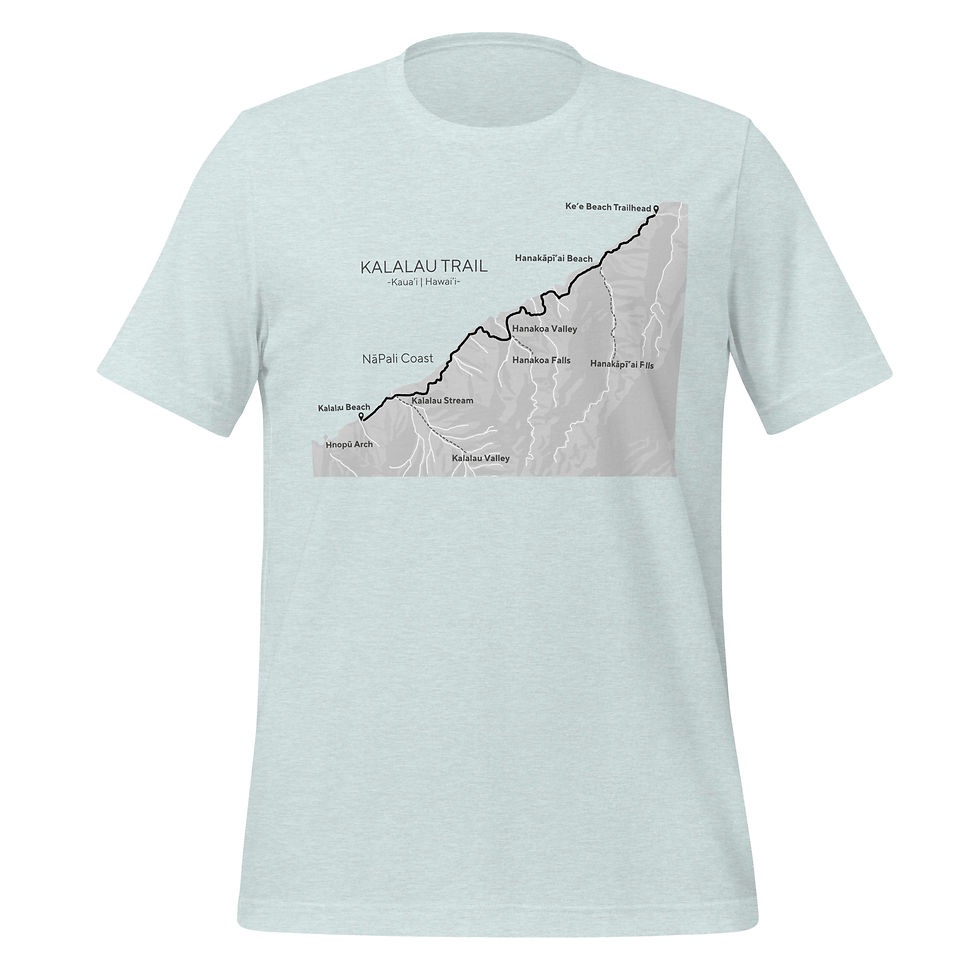Thumbnail: Kalalau Trail T-Shirt - Dark on Light