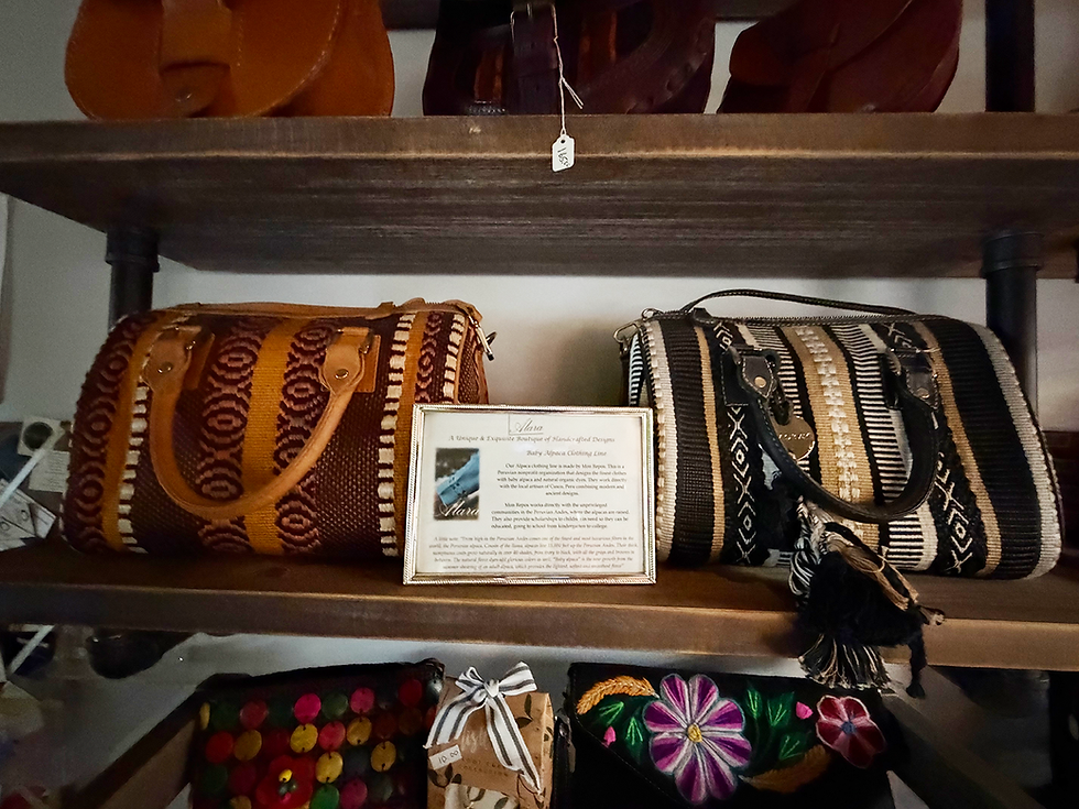 Peruvian handmade bags for sale