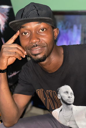 Seyi Odukoya is an expressive acrylic painter based in Lagos, Nigeria. His art is influenced by landscapes, nature, and human facial expressions. Seyi uses bright and vivid hues to capture the spirit of his subject, employing bold brush strokes that curve into melodious symphony and rhythm that creates soulful meditation for the viewers.
Some of his works adorn the walls of Nigeria Television Authority, Victoria Island, Iglesias Hotel, Surulere, Afren Energy, Victoria Island, and Lagos. He is widely collected in Nigeria, the United Kingdom, and the US. Seyi has participated in many group exhibitions, and one of his works is also featured in the 16 cityscape ideas from around the world by Mont Marte in Australia.