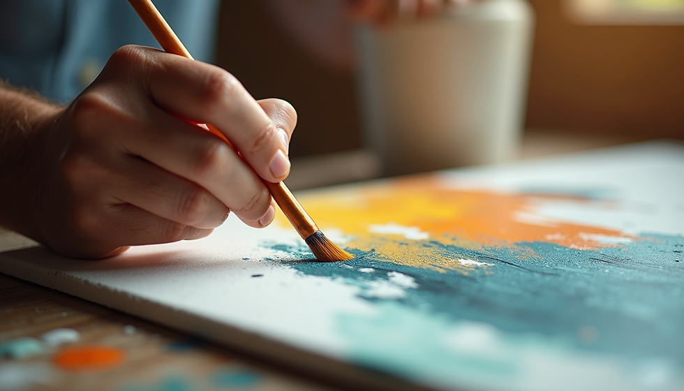 A brushstroke