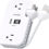 Thumbnail: Travel Essentials, Cruise Ship Power Strip with USB Ports, 2 Outlets 3 USB (2 U