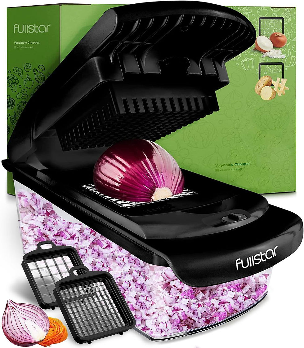 Thumbnail: Fullstar Vegetable Chopper - Spiralizer Vegetable Slicer - Onion Chopper with C