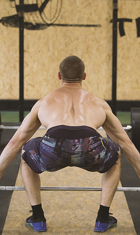 Man Weightlifting Training