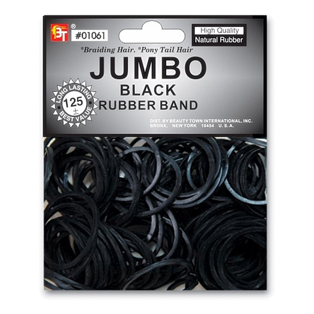 Jumbo Black Rubber Band