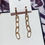Thumbnail: Metal Chain Long Earrings
