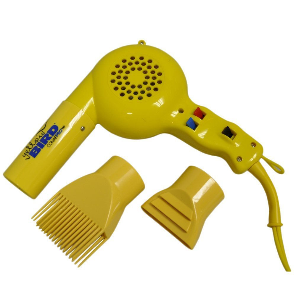 Conair Pro Yellow Bird Hair Dryer 1875 Watt