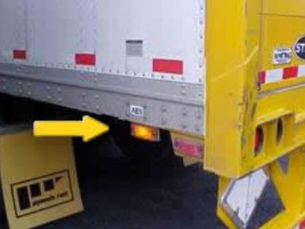 Trailer ABS light in dash