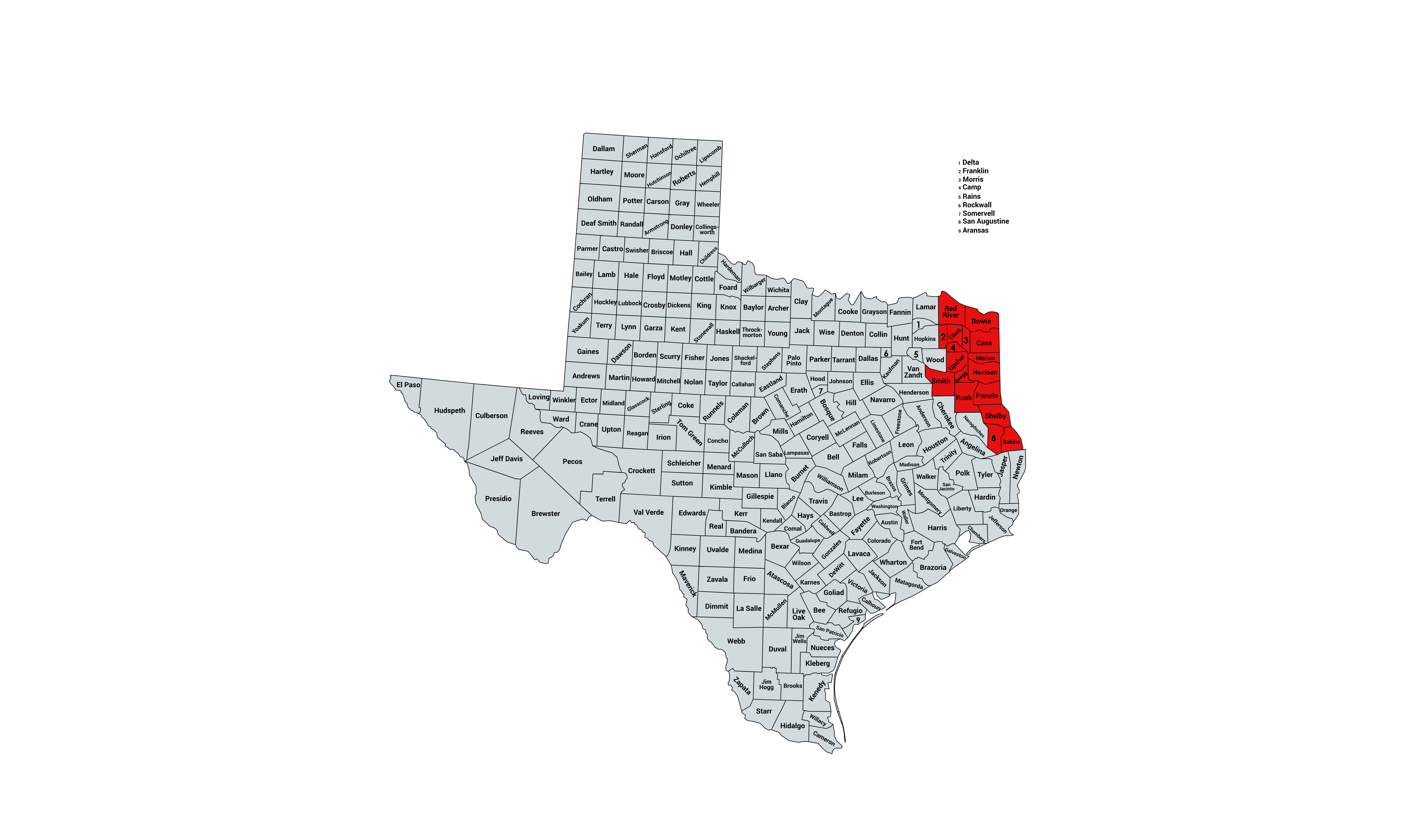 2024 Texas 1st Congressional District Election Results | BallotWire