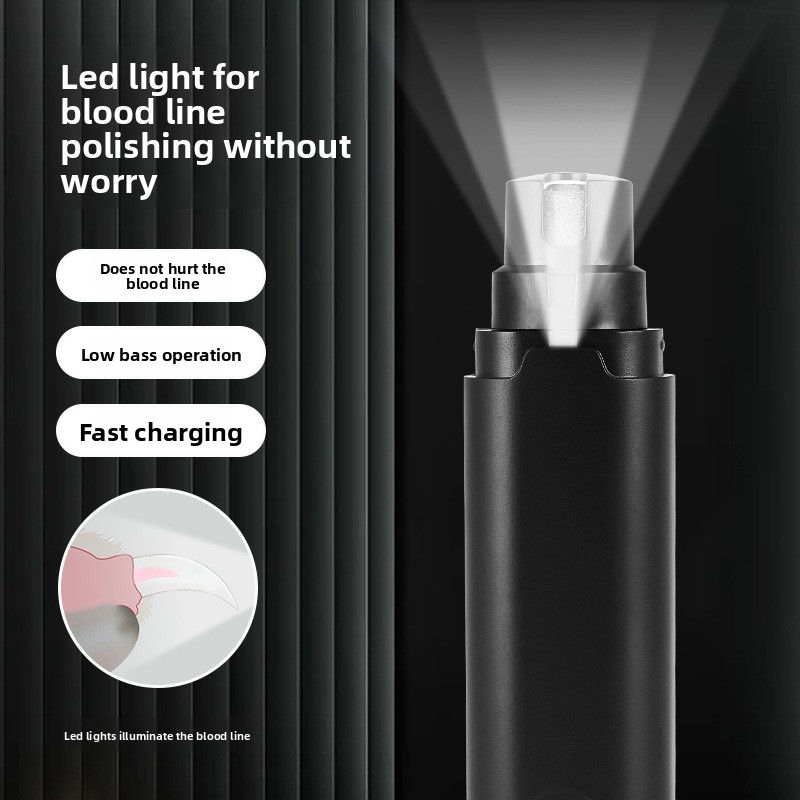 Thumbnail: Quiet Pet Nail Grinder with LED Light