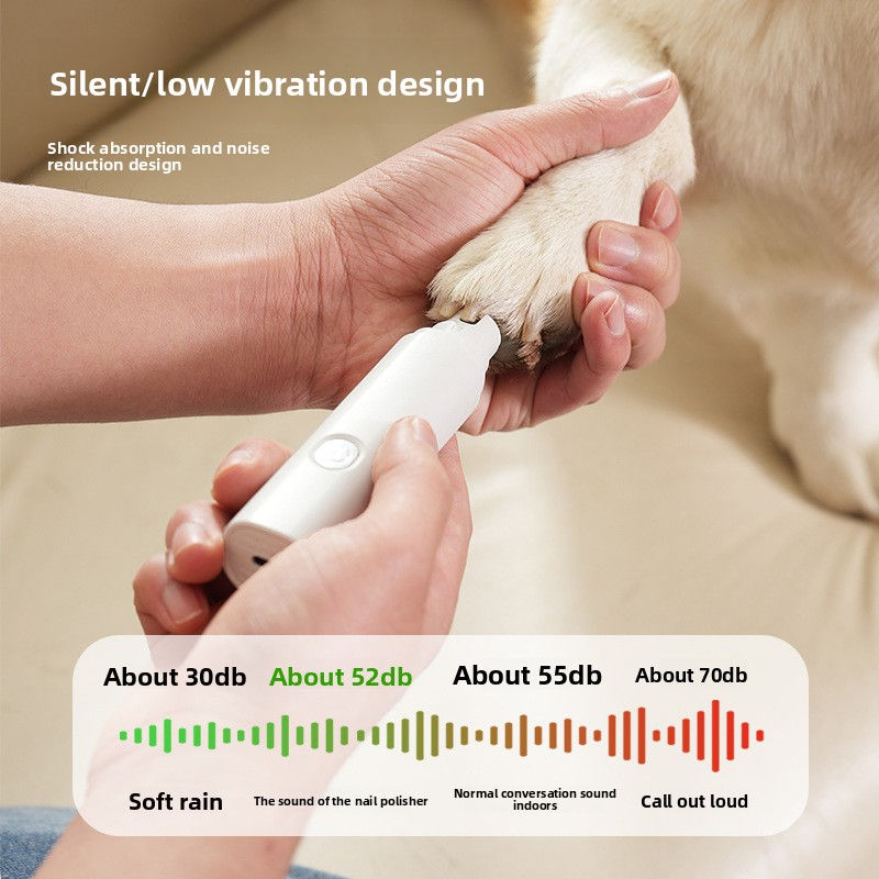 Thumbnail: Quiet Pet Nail Grinder with LED Light