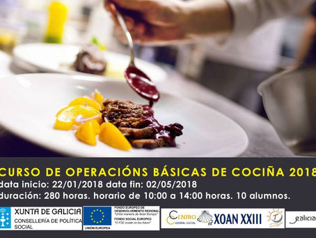 Curso Operaciones Básicas de Cocina 2018