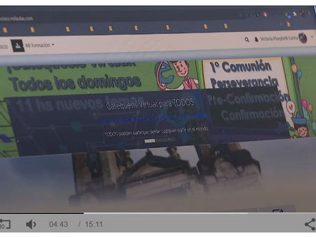 ¿Conoces nuestra catequesis virtual?