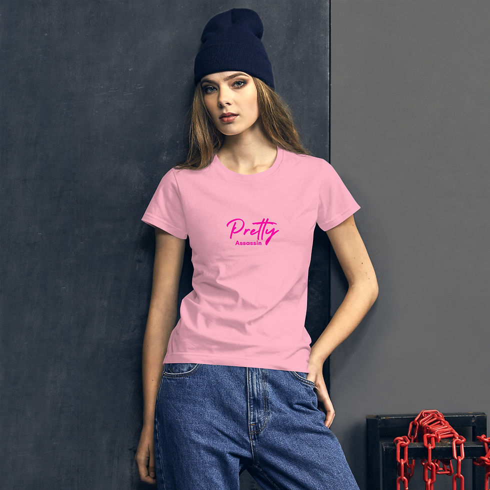 Thumbnail: Pretty Assassin Women's short sleeve t-shirt