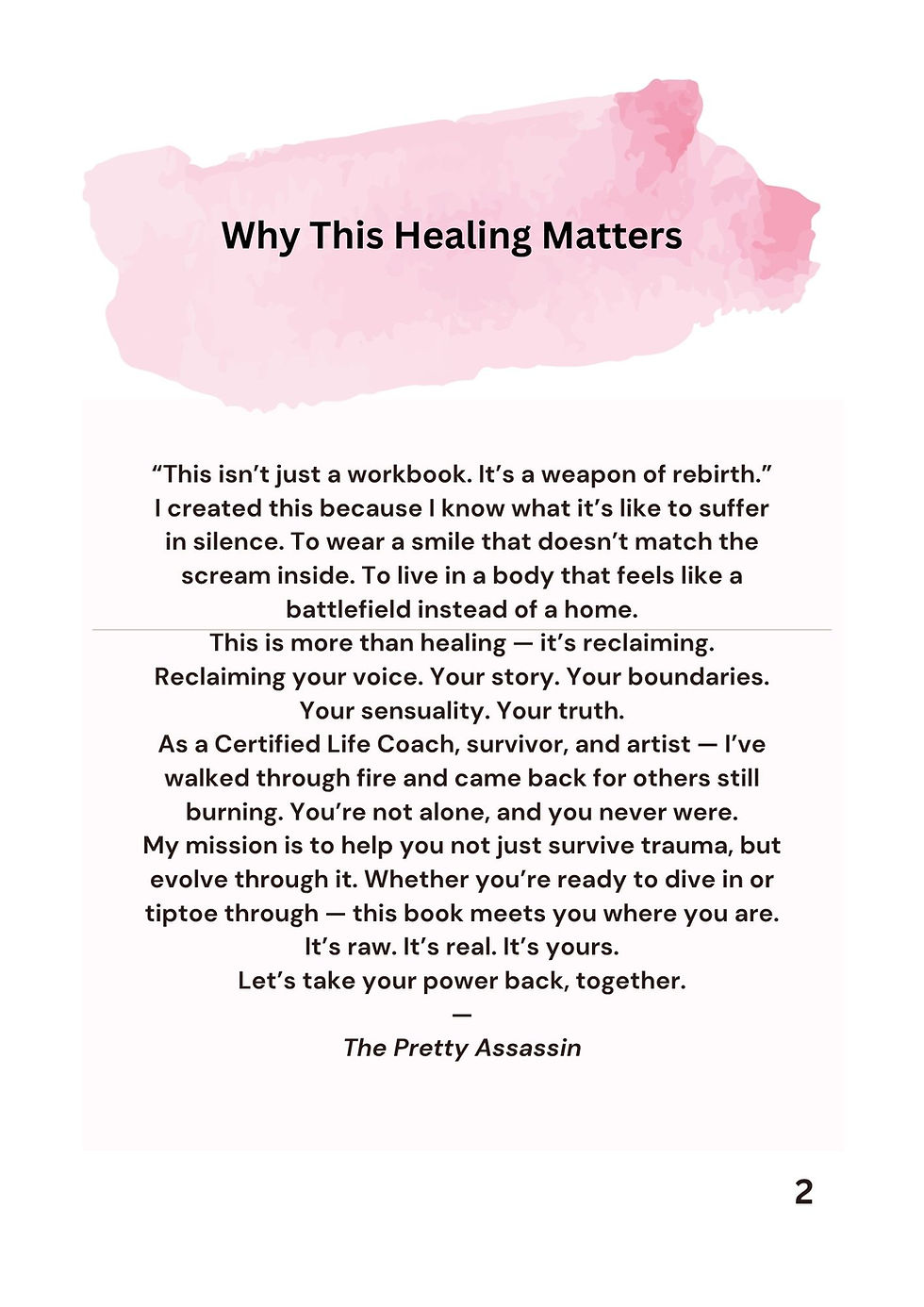 Thumbnail: 🖤 How to Fight: The Healing Arsenal By The Pretty Assassin