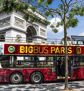 Big Bus Paris Hop-On Hop-Off Tour with Optional River Cruise