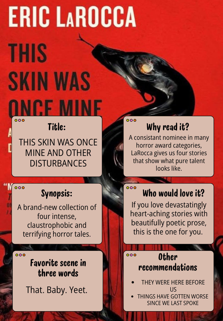 7-27-25 — Christina’s 52 Splatterpunk and Extreme Horror Books to Read