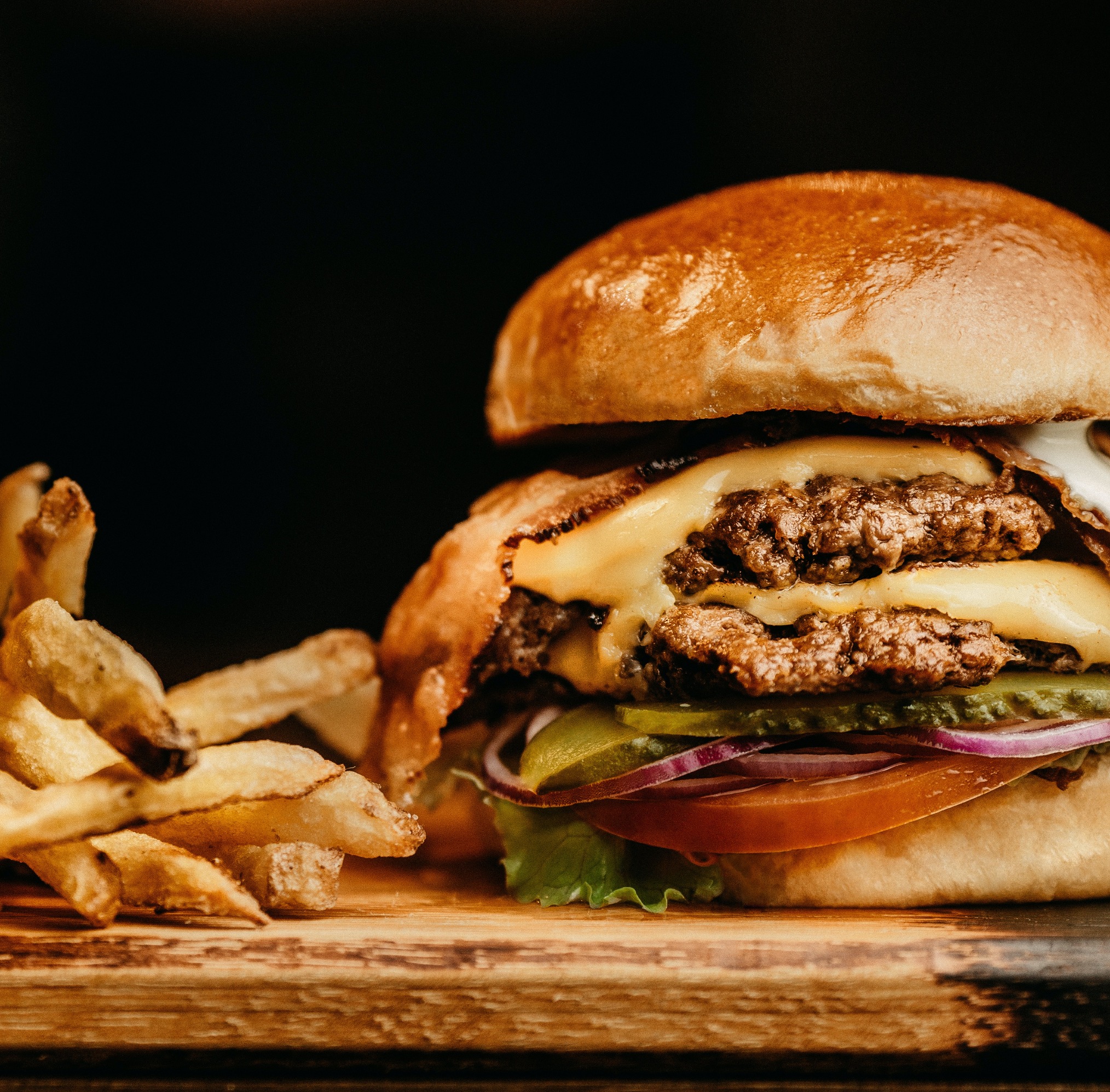 Arranged Food and Objects