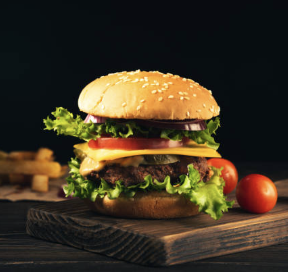 Arranged Food and Objects