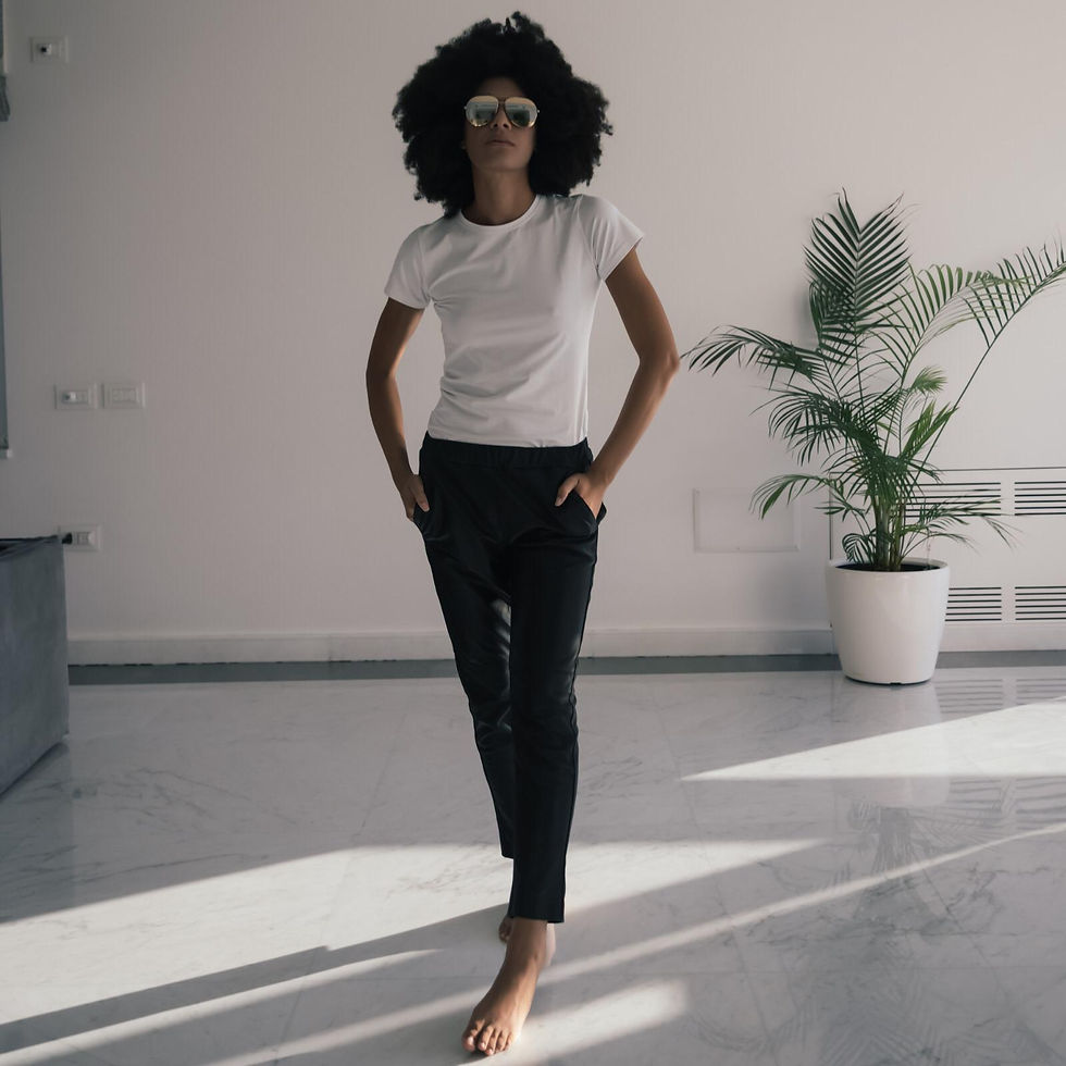 Miniature : Lambskin Trousers