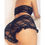 Thumbnail: Transparent Bra Panty Lace Set