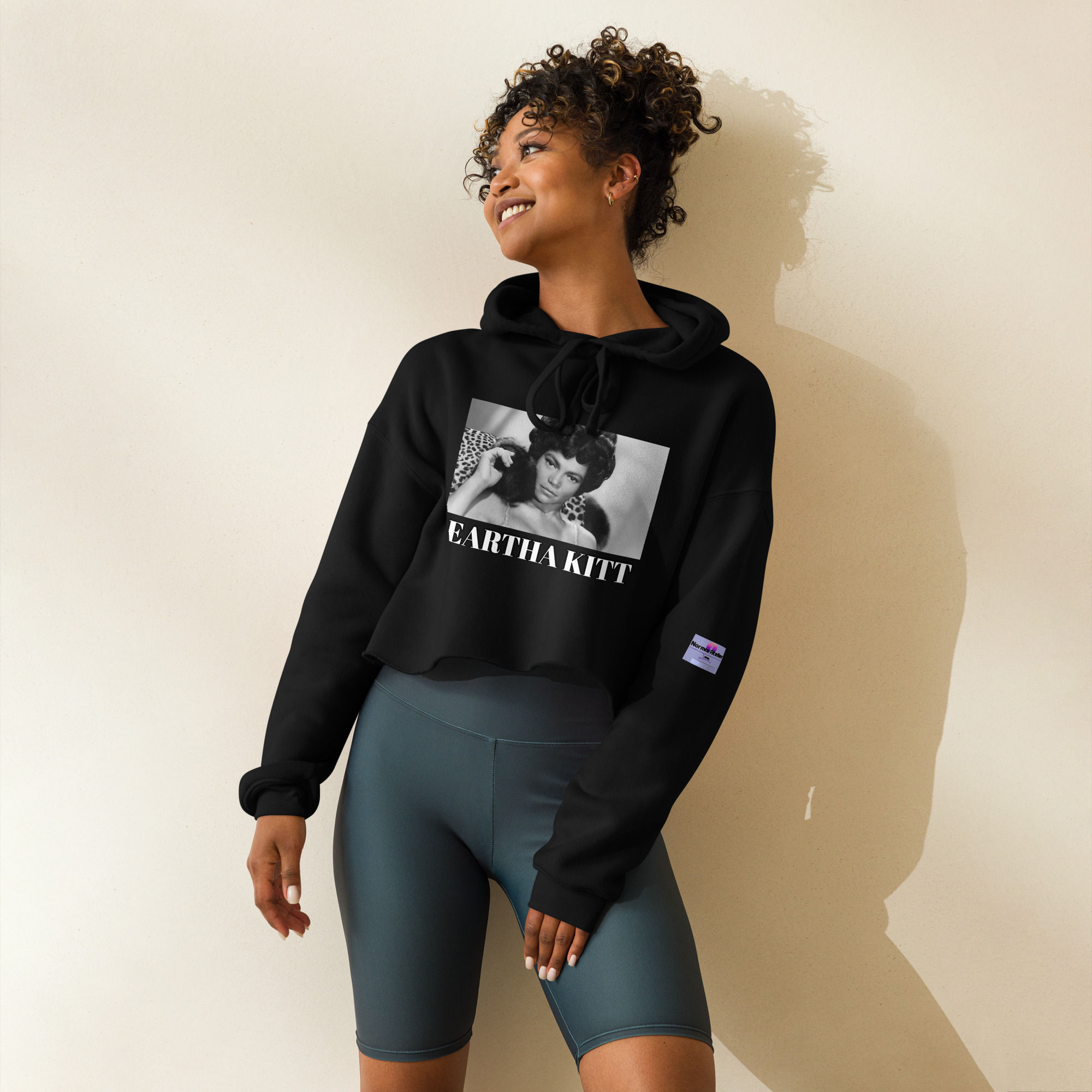 "Original Material Girl" Crop Hoodie