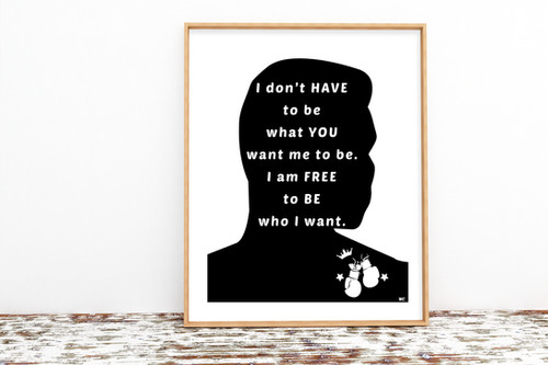 Muhammad Ali Silhouette Print | washingtoncuts