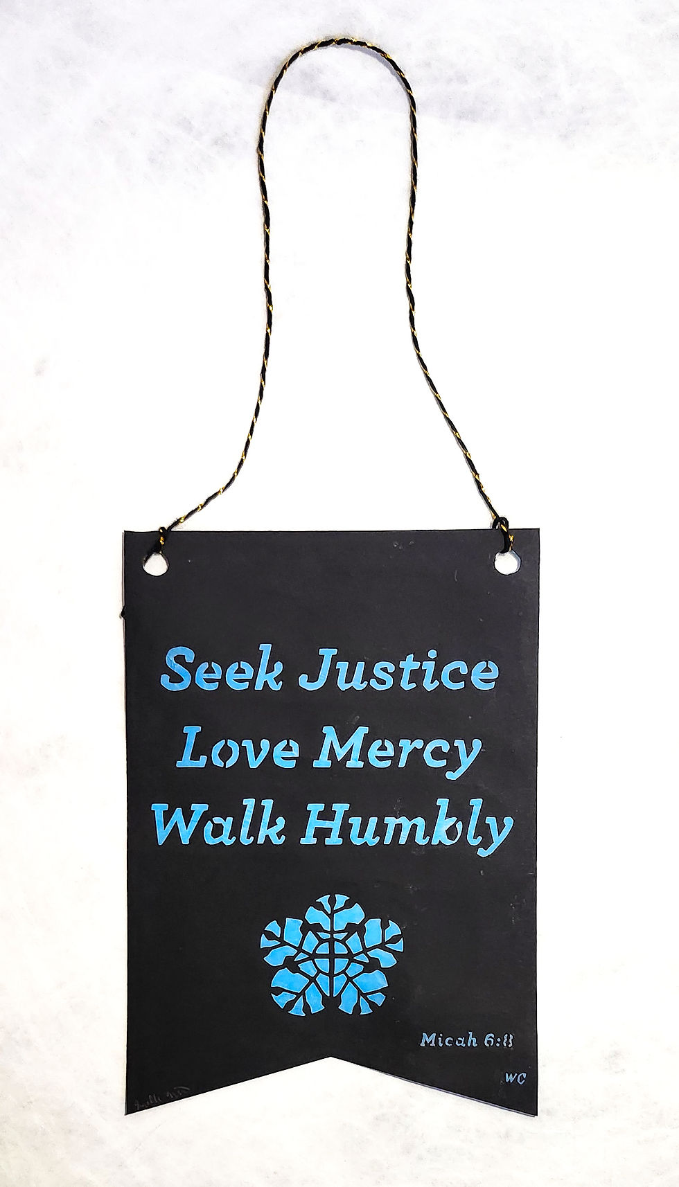 Thumbnail: Paper cut Banner- Seek Justice