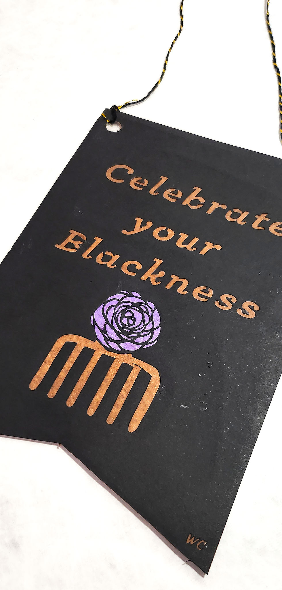 Thumbnail: Paper cut Banner- Celebrate Your Blackness