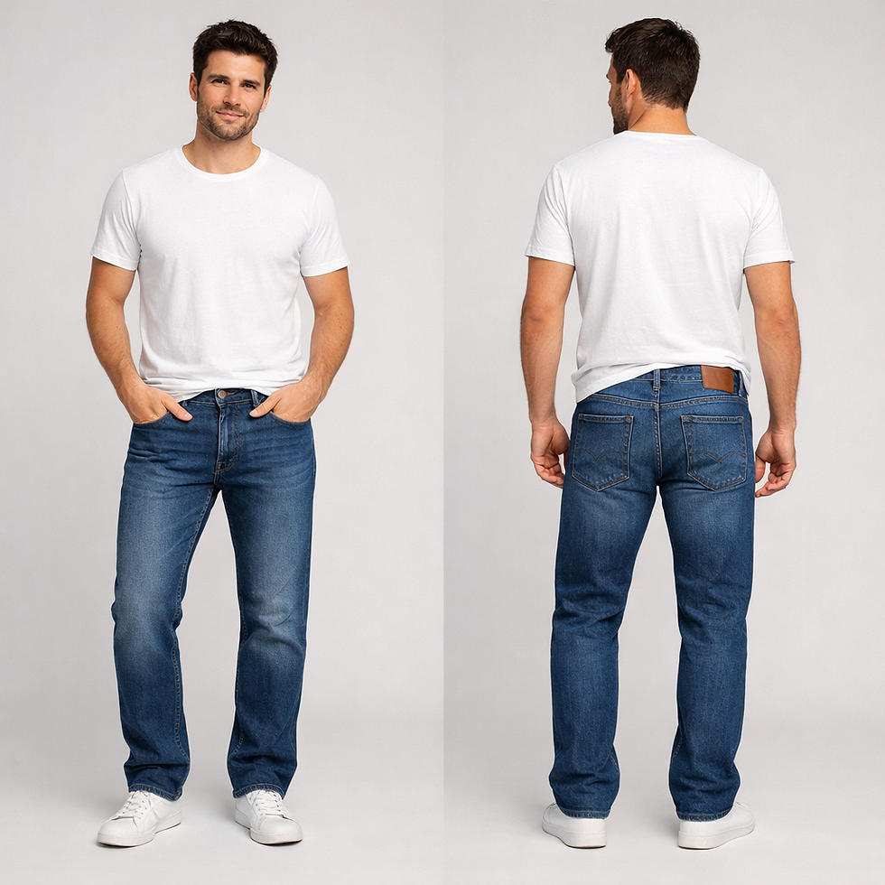 Miniatura: Calça jeans para trabalho