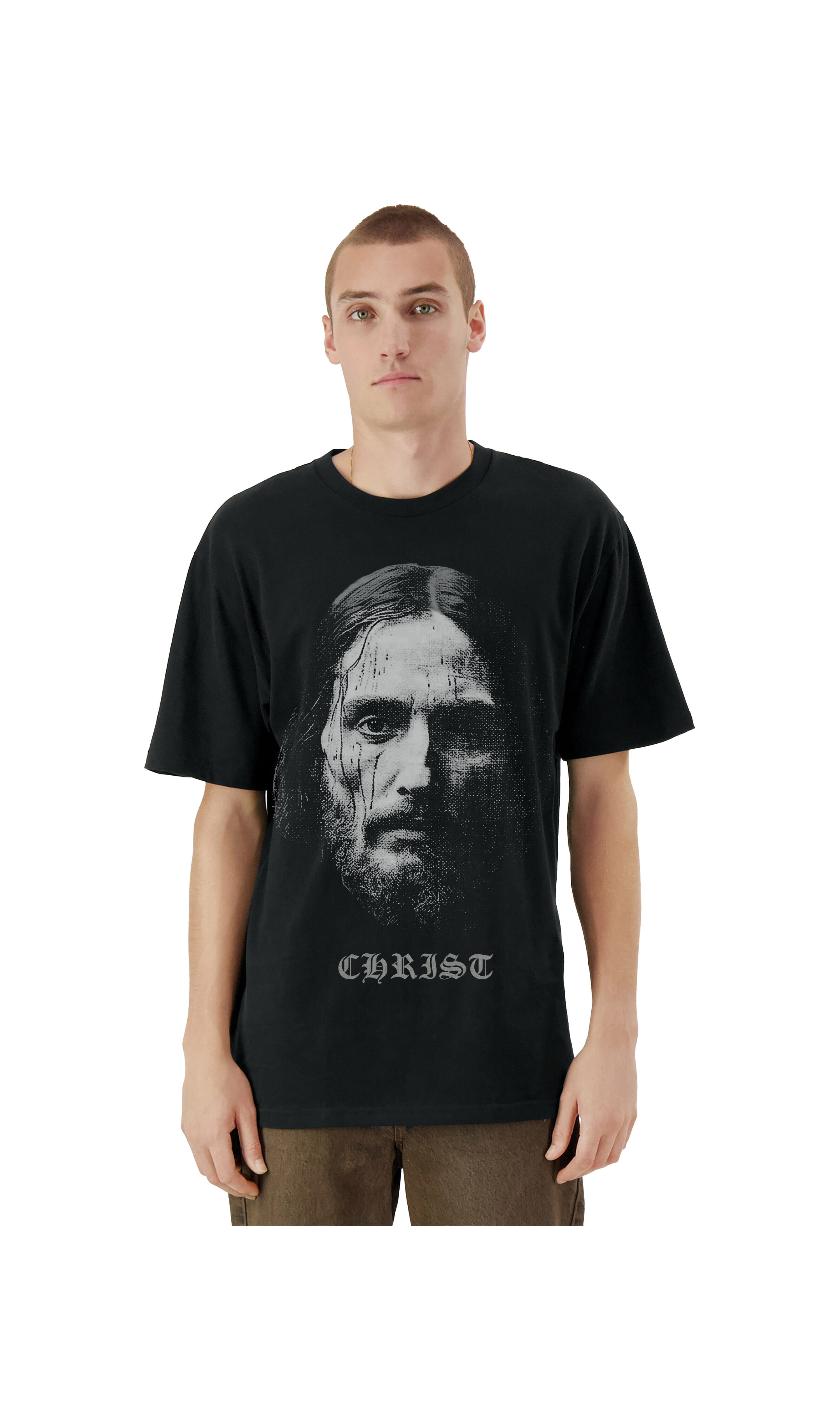 Face of Christ Oversized Tee