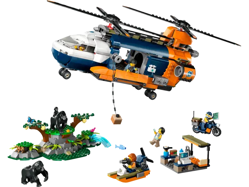 Jungle Explorer Helicopter at Base Camp (60437)