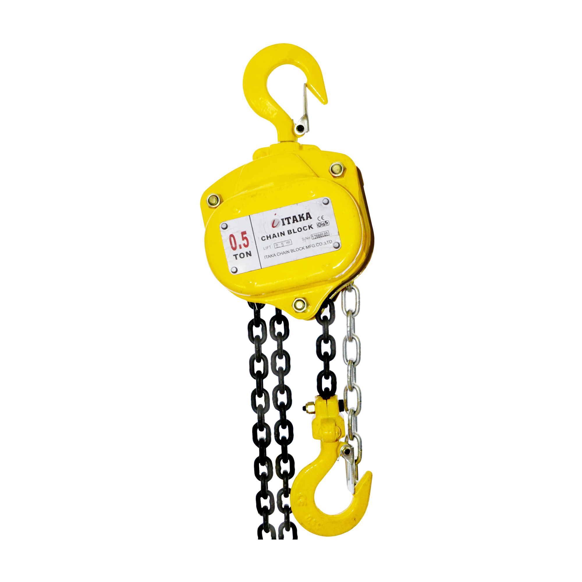 TECLE CADENA 0.5T 3.0M 5x15x1 MOD.622A-0.5