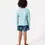 Miniatura: RIP CURL BOYS SHRED TOWN LWA LONG SLEEVE UPF RASHVEST BLUE BACK VIEW