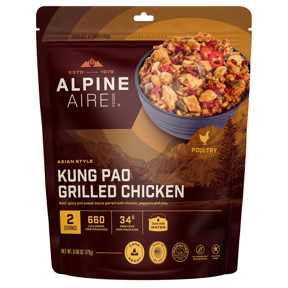 Miniatura: ALPINEAIRE KUNG PAO GRILLED CHICKEN BACKPACK FOOD