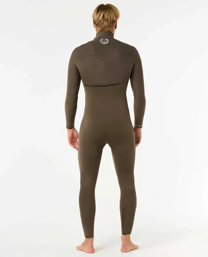 RIP CURL E7 FLASHBOMB 3/2 ZIP FREE MEN'S WETSUIT DEEP ROCK BACK