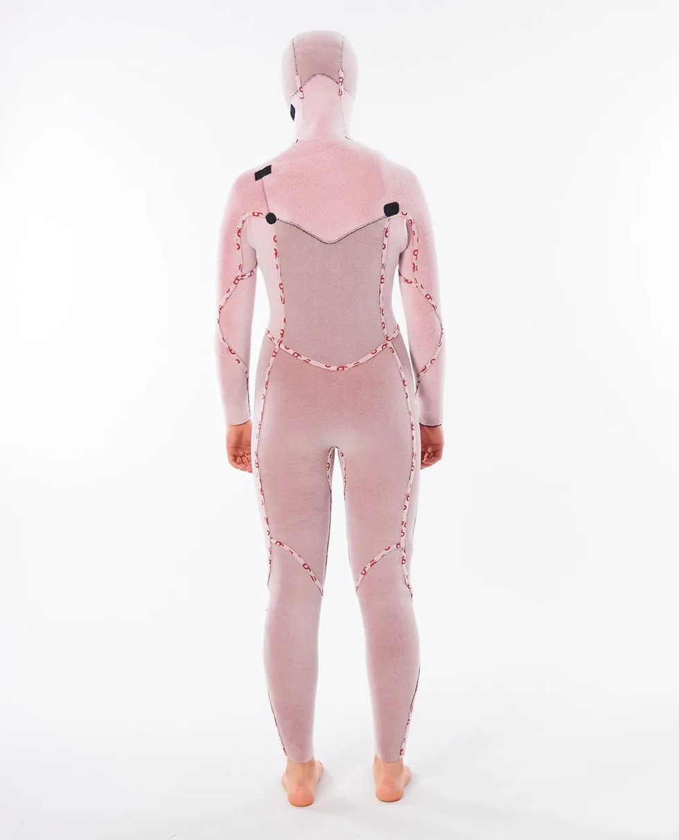 Thumbnail: RIP CURL WOMEN'S FLASHBOMB 5/4 HOODED STEAMER WETSUIT