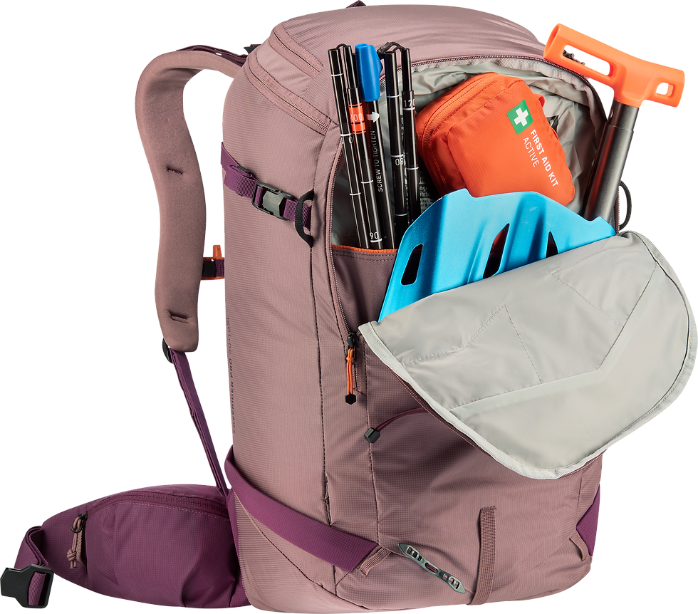 Thumbnail: DEUTER FREERIDER PRO 30+10 SL WOMEN'S ALPINE SKIING AND SNOWBOARDING BACKPACK