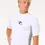 Miniatura: RIP CURL MEN'S WAVE SHORT SLEEVE UV RASH GUARD WHITE FRONT
