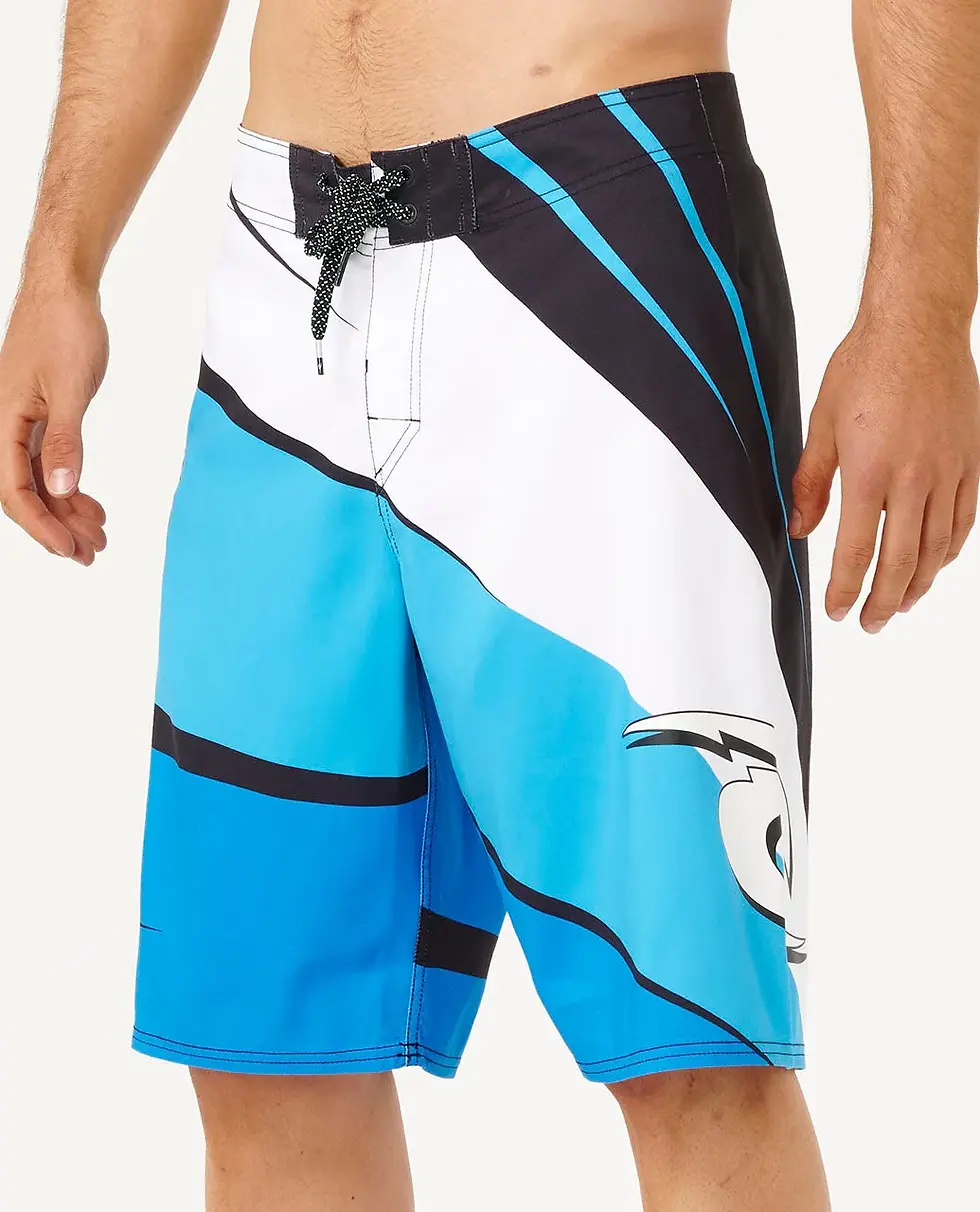 Thumbnail: RIP CURL MEN'S MICK FANNING ICONS OF SURF 22" SURF BOARDSHORT BLUE
