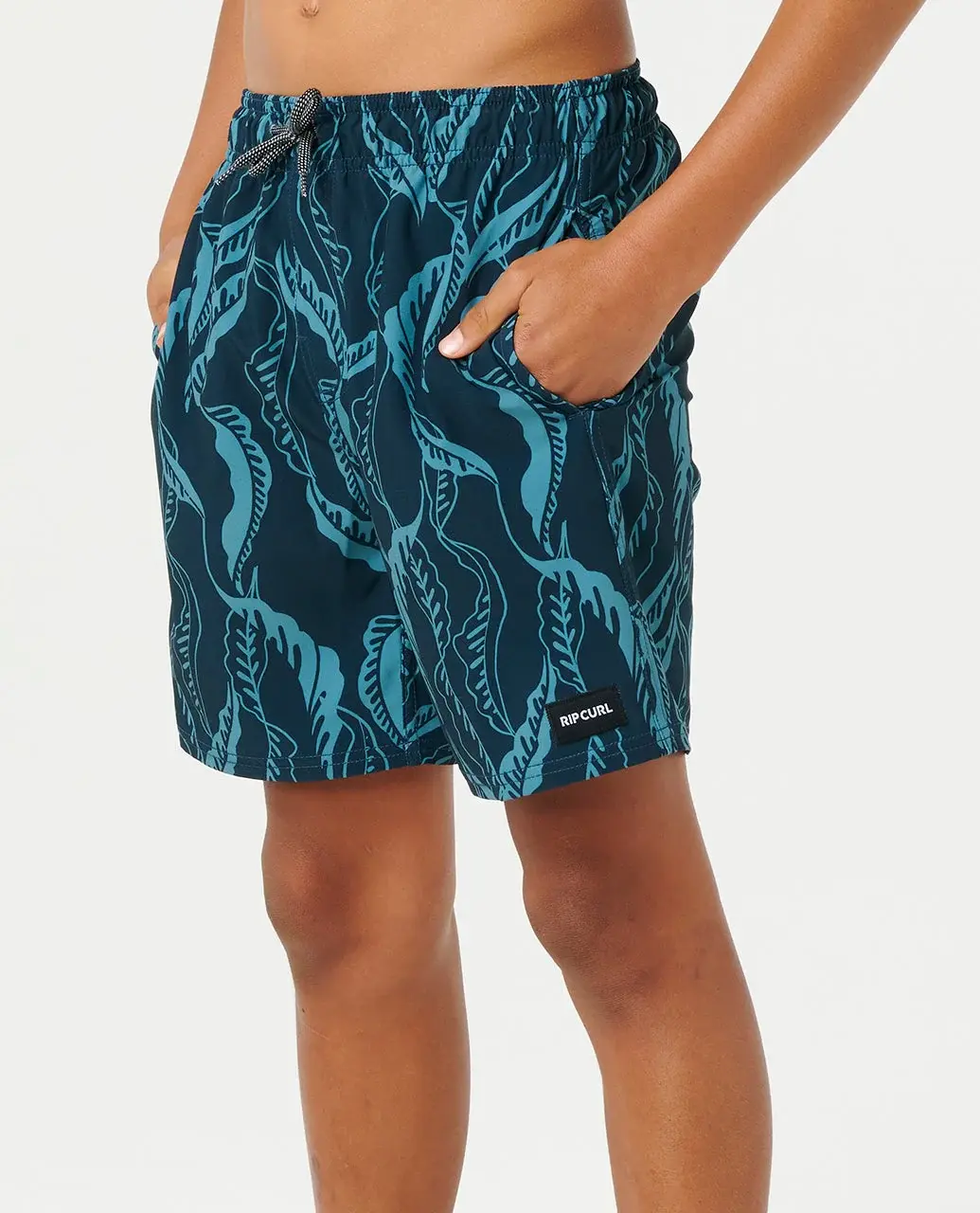 RIP CURL JUNIOR SESSIONS VOLLEY BOARDSHORT NAVY