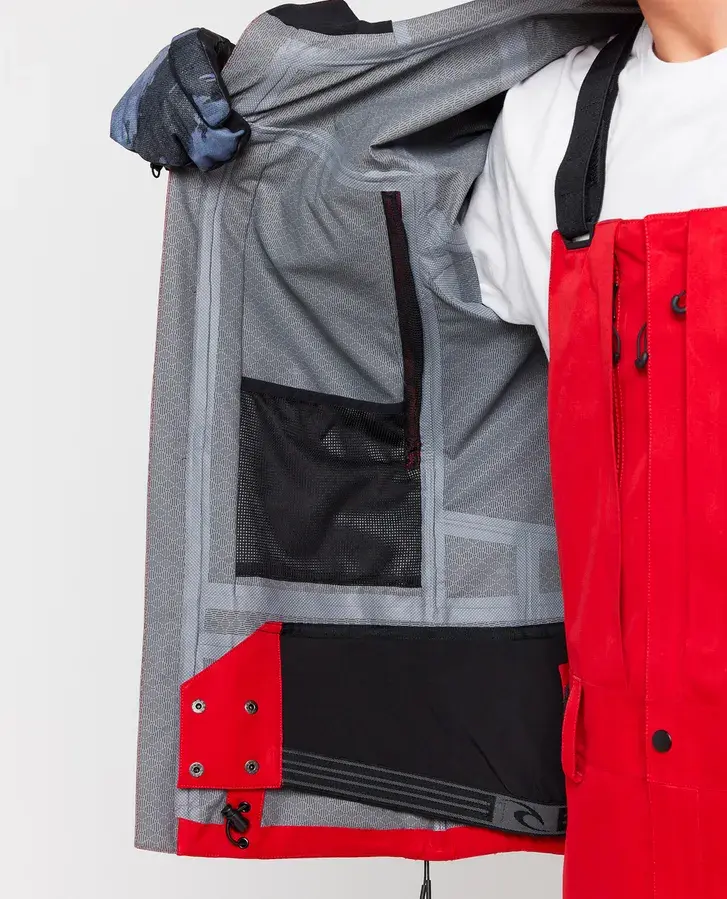 Miniatura: RIP CURL MEN'S ANTI-SERIES BACK COUNTRY 30K/40K SNOW JACKET POWDER SKIRT AND POCKETS