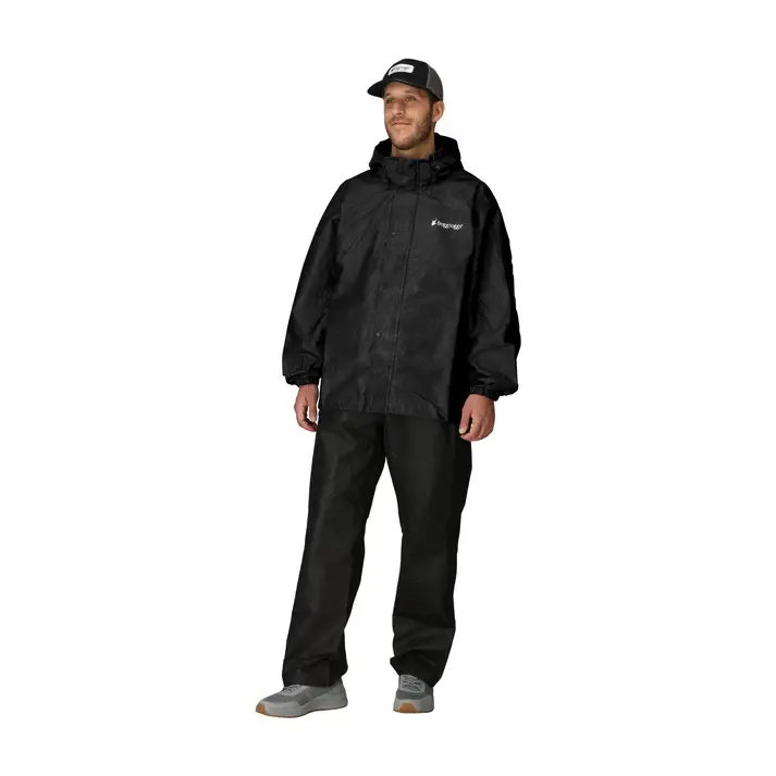 Thumbnail: FROGG TOGGS MEN'S PRO ACTION RAIN JACKET BLACK