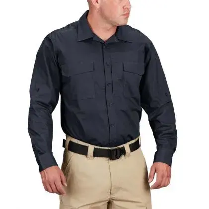 PROPPER MEN'S REVTAC LONG SLEEVE SHIRT NAVY