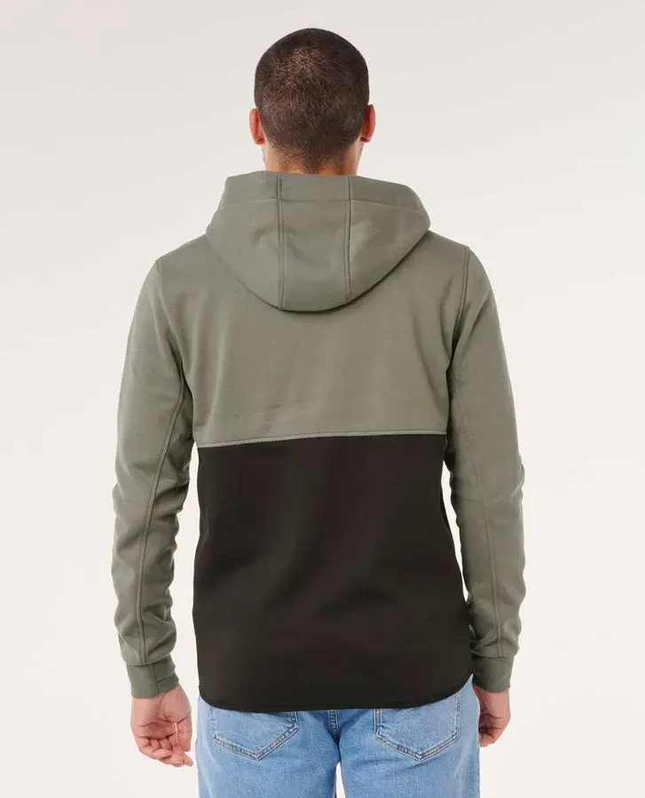 Thumbnail: RIP CURL MEN'S DEPARTED ANTI SERIES FLEECE CACTUS BACK IMAGE